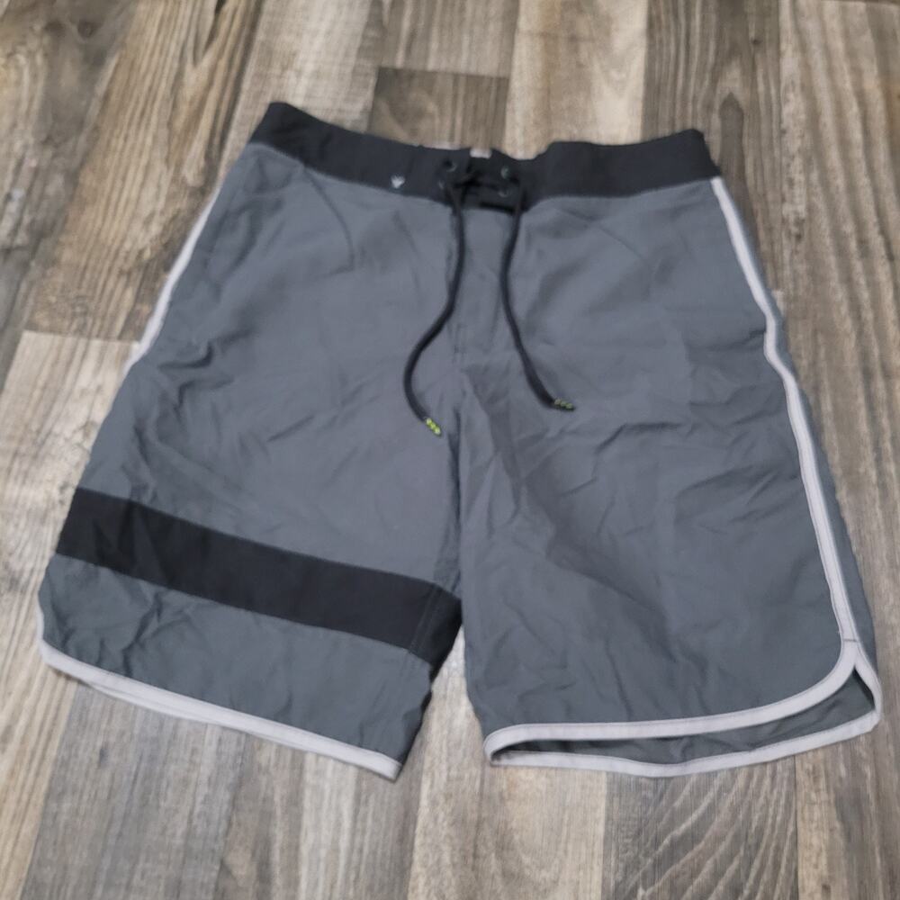 New‎ American Eagle Mens Board Shorts Swim Trunks Medium Gray